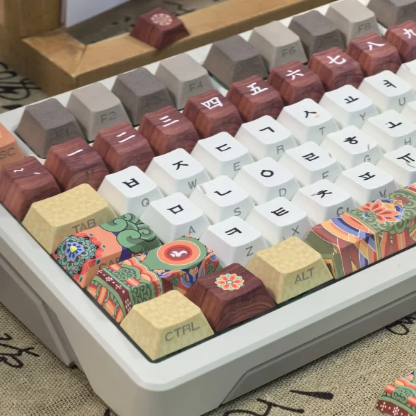 GMK+ Retro Korean MA Custom Keycap Set - Image 2