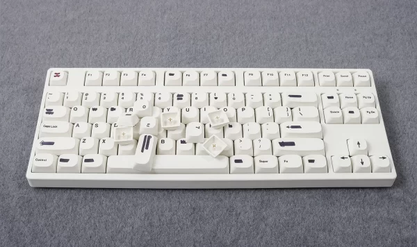 GMK+ Snow White MA Custom Keycap Set