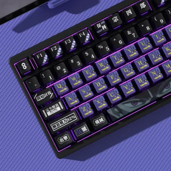 GMK+ Monster Purple OEM Custom Keycap Set - Image 2