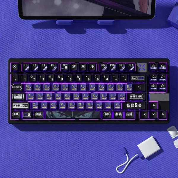 GMK+ Monster Purple OEM Custom Keycap Set