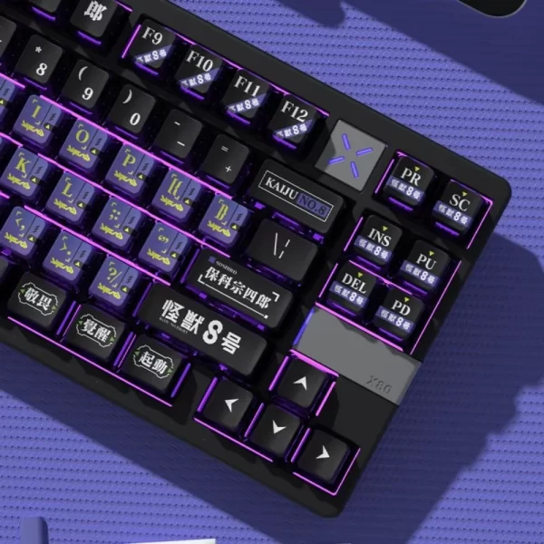 GMK+ Monster Purple OEM Custom Keycap Set - Image 3