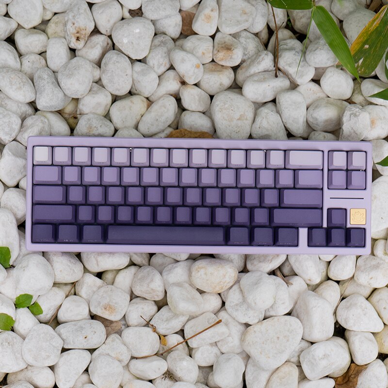 GMK+ Purple Gradient OEM Custom Keycaps Set - GMK Keycaps