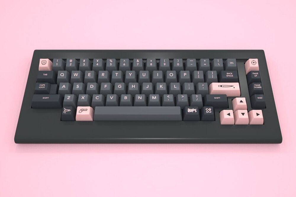 GMK+ Sweet Pink SA Custom Keycap Set - GMK Keycaps