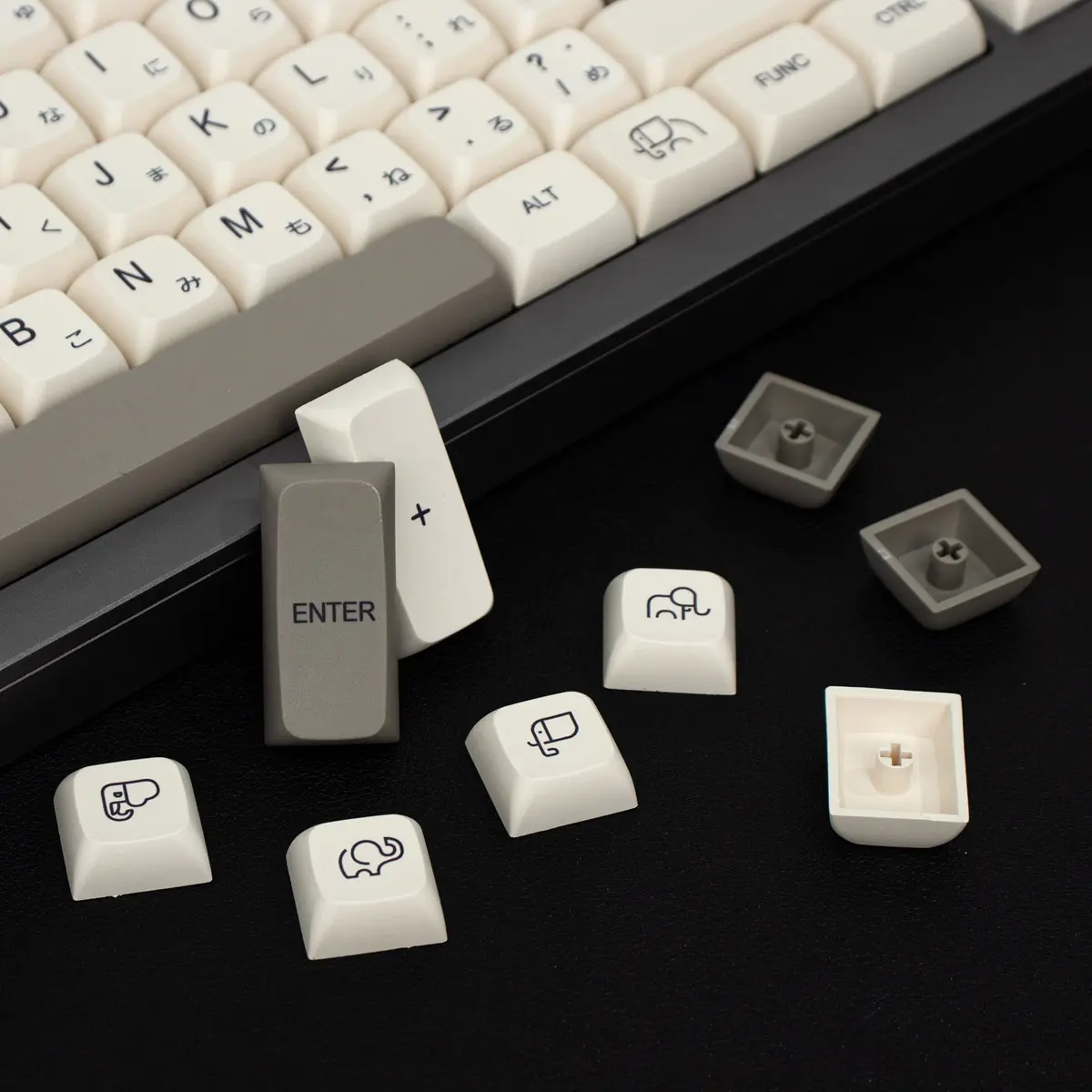 GMK+ Elephant Custom XDA Keycap Set (Japanese)