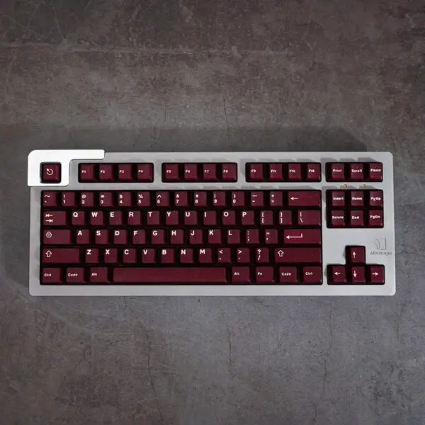 GMK + Deep Red Series Cherry Custom Keycap Set