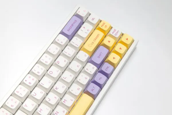 Elevate your keyboard aesthetics and typing comfort with the GMK + Ice Cream Series XDA Custom Keycap Set—a feast for the eyes and the fingertips.