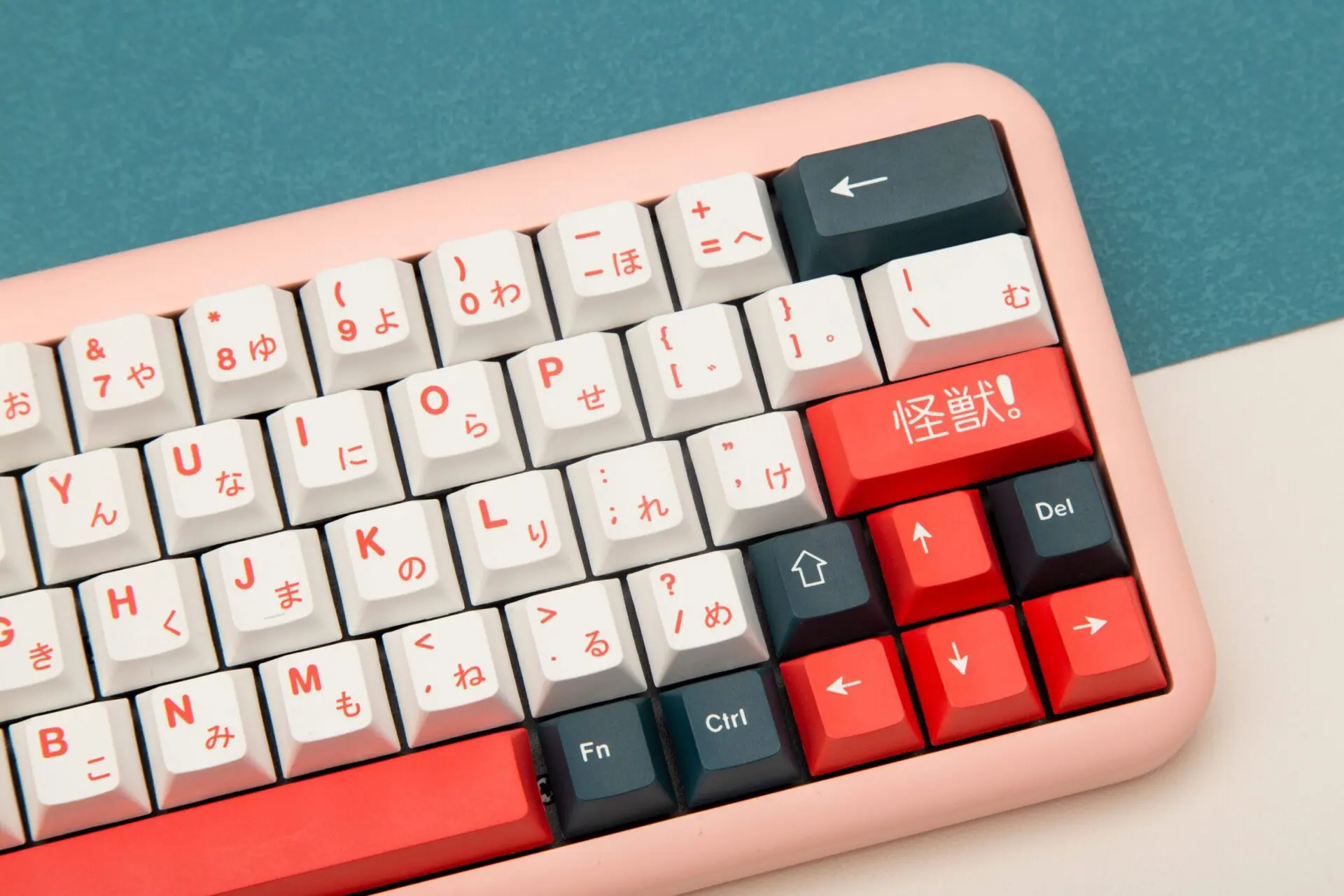 PBT Keycaps Cherry Kaiju Keycap Dye Sub Japanese Keycaps For Cherry Gateron TTC Kailh Gaming Mechanical Keyboard Personalized