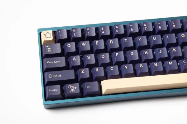 GMK+ Purple Star Series Cherry Custom Keycap Set