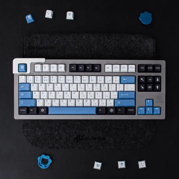 GMK + Arctic Series Cherry Custom Keycap Set