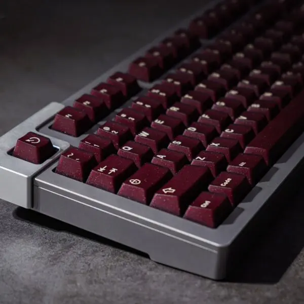 GMK + Deep Red Cherry Custom Keycap Set