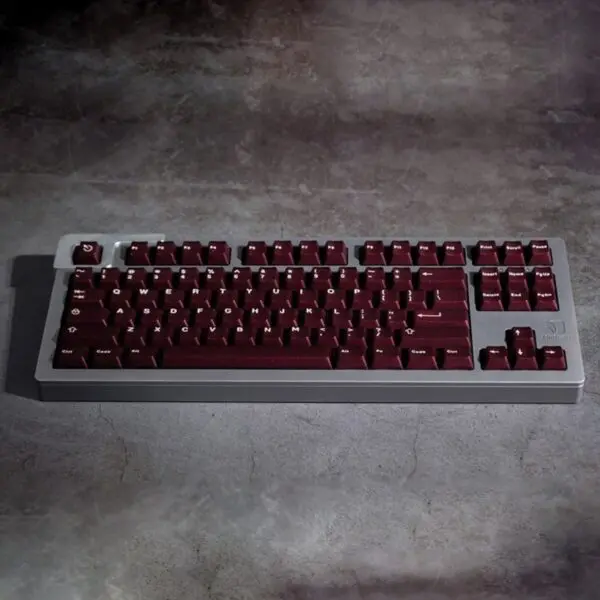 GMK + Deep Red Cherry Custom Keycap Set