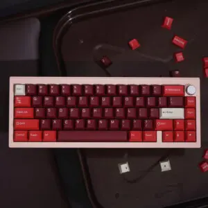 GMK+ Ham Cherry Custom Keycaps Set