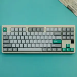 GMK+ Dusty Green Cherry Custom Keycap Set