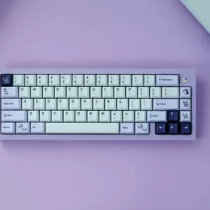 GMK+ Soft Purple Cherry Custom Keycap Set