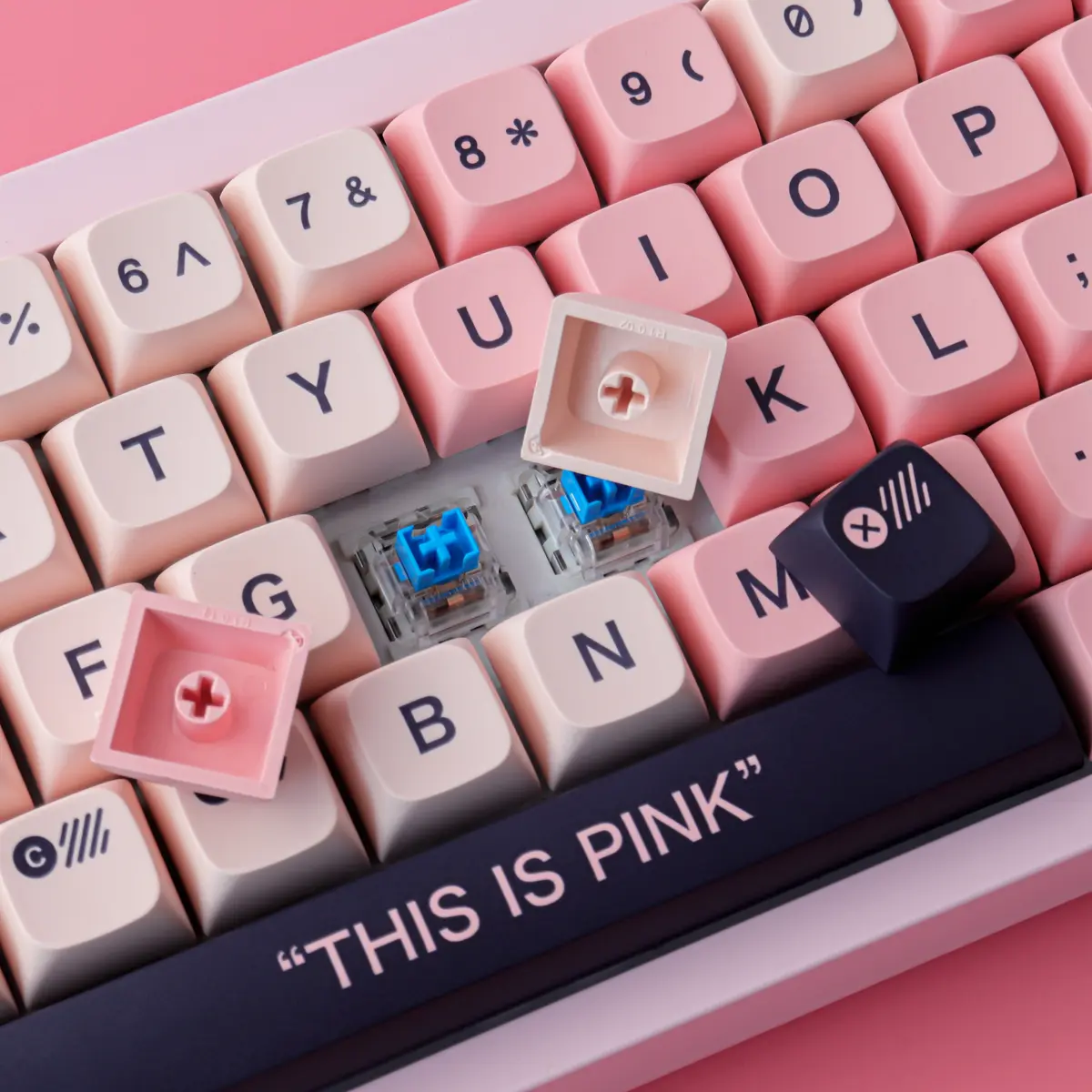 GMK+ This is Pink XDA Custom Keycap Set