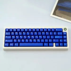 GMK+ Translucent Blue Cherry Custom Keycap Set