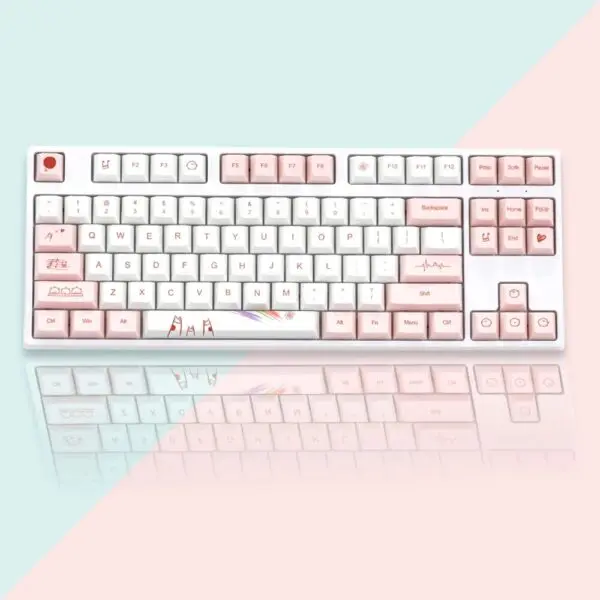 GMK+ Lucky Pig Cherry Custom Keycap Set