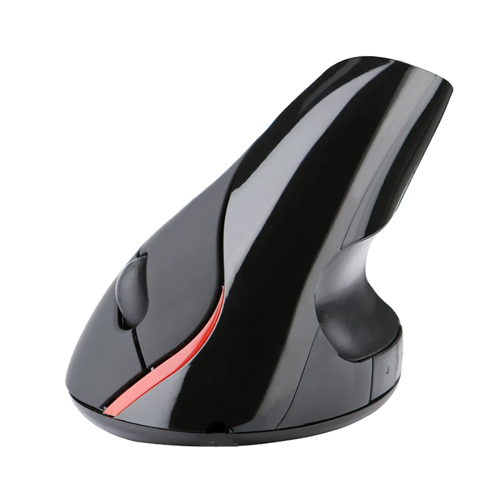 GMK+ Ergonomic Shiny Black Gaming Mouse