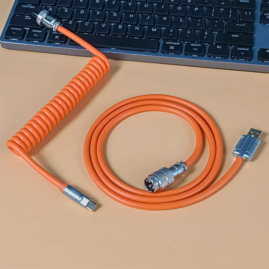GMK+ Orange USB - Type C Cable