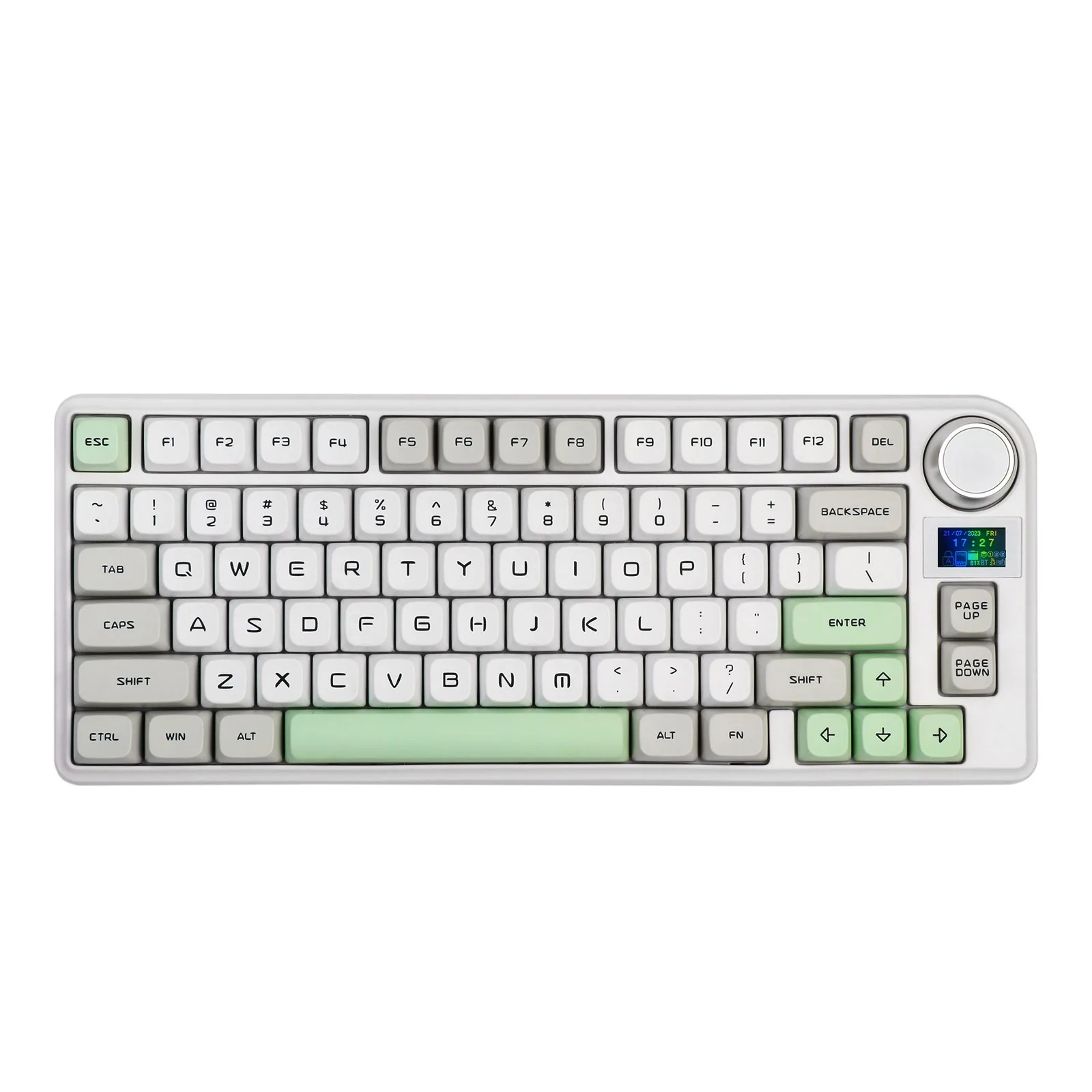 GMK+ Pastel Mint Full Mechanical Keyboard
