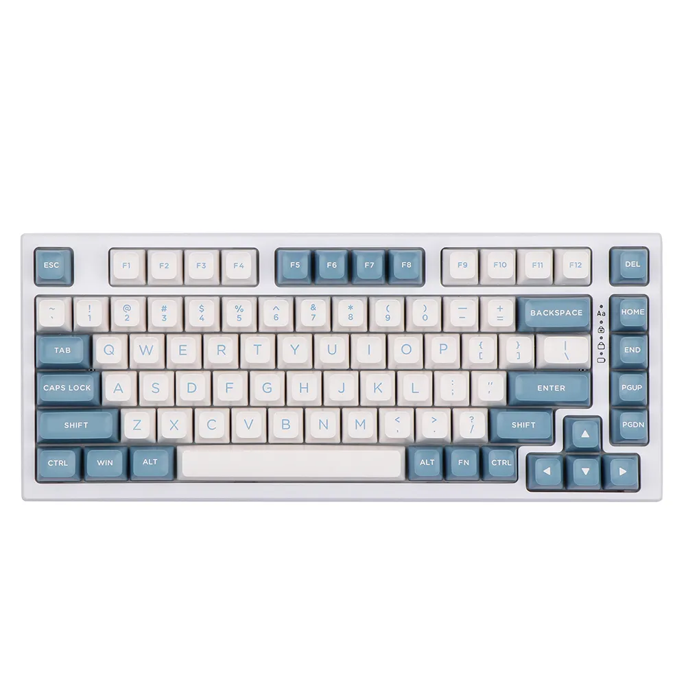GMK+ Blue Full Mechanical Keyboard