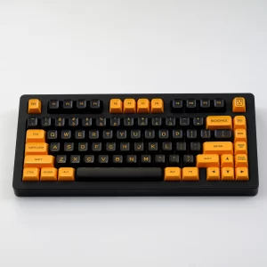 GMK+ Vibrant Orange SA Custom Keycap Set