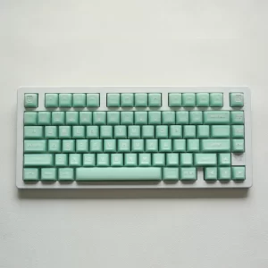 GMK+ Translucent Mint Custom Keycap Set