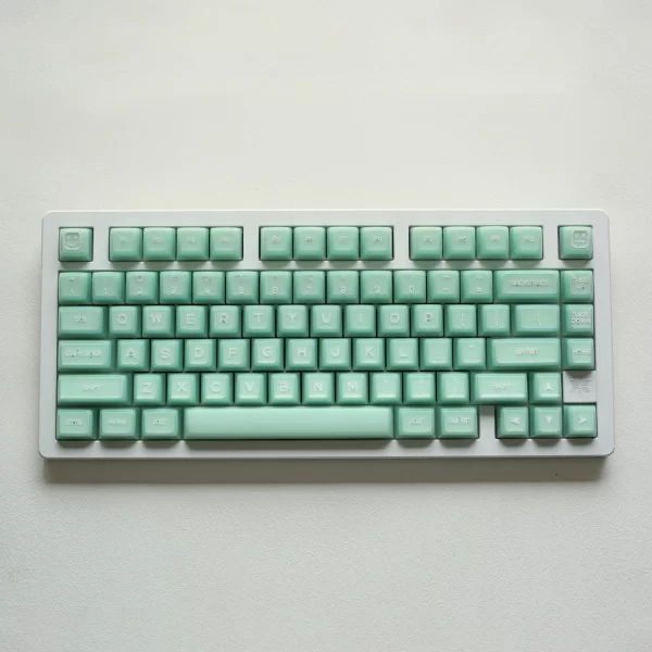 GMK+ Translucent Mint Custom Keycap Set