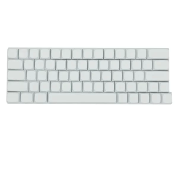 GMK+ Fully White XDA Custom Keycap Set