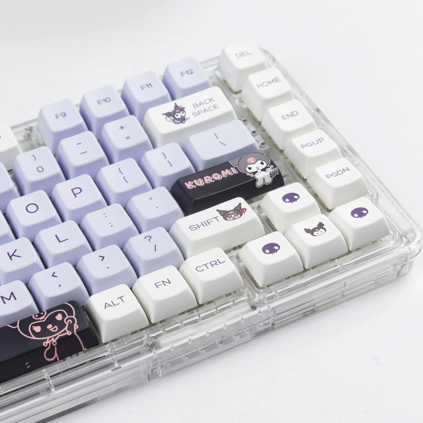 kulomi keycaps mda highly cute pbt five sides sublimation ningzhi vgn N75 68 98 87 104