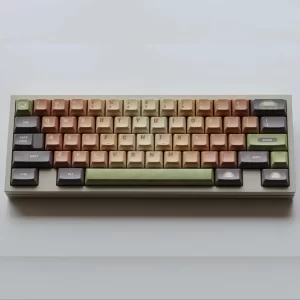 GMK+ Matcha Cake KCA Custom Keycap Set