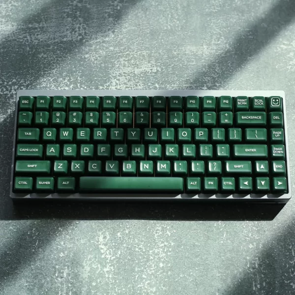 GMK+ Forest Green SA Custom Keycap Set