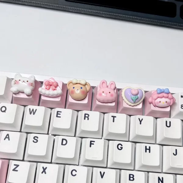 GMK+ Cartoon Cute Keycap Set