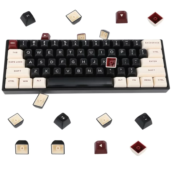 GMK+ Black Rome MDA Custom Keycap Set