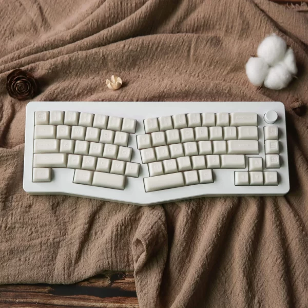 GMK+ Soft Milk SA Custom Keycap Set