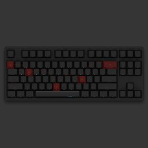 GMK+ Black Akko SA Custom Keycap Set