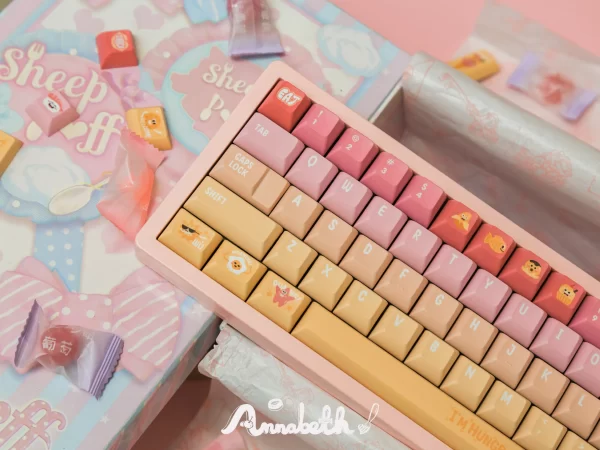 GMK+ Foodie KCA Custom Keycap Set - Image 4