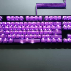 GMK+ Dark Purple OEM Custom Keycap Set